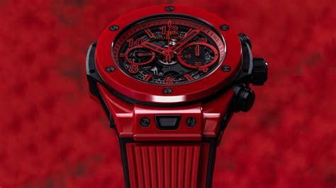 Hublot's Big Bang Unico Red Magic Features New Ceramic .